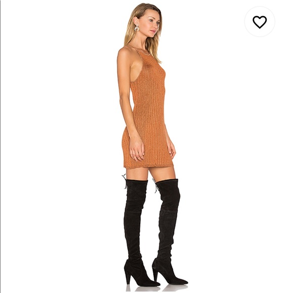 NBD Cami Mini Dress in Mustard - Picture 2 of 7